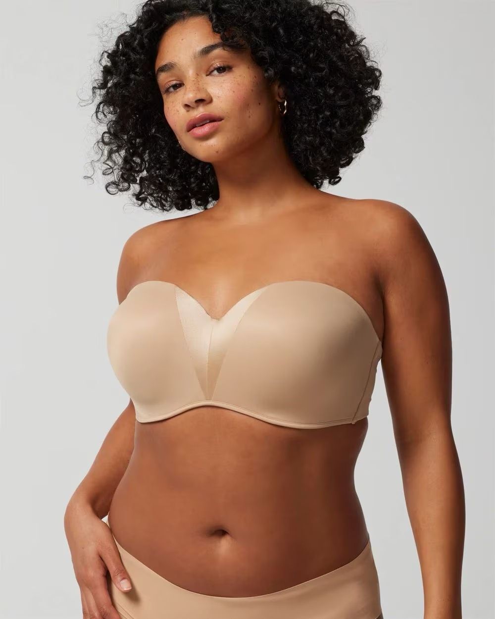SOMA Stunning Starlet Strapless Bra Nude 38D
